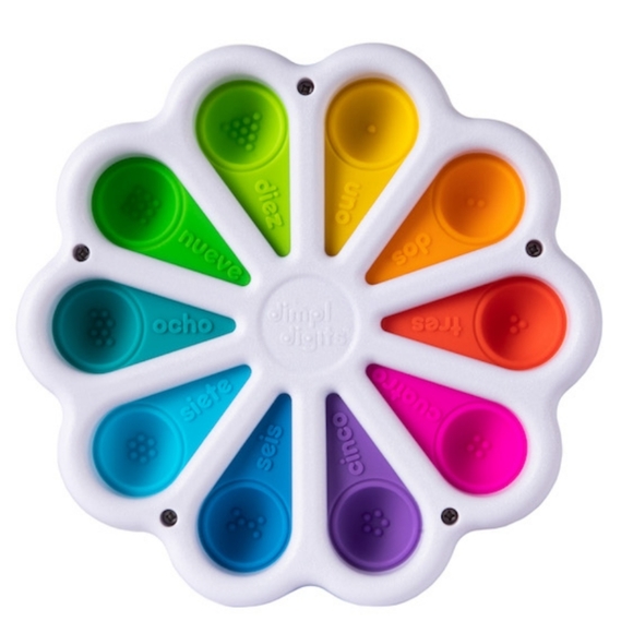 Dimpl Digits Fun Colorful Tactile Interactive Learning Toy - Picture 2 of 6